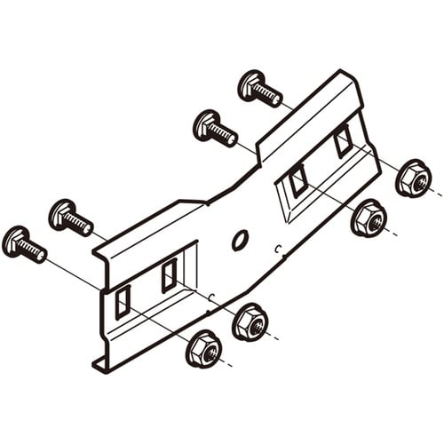 Z−SRVG15 上下ベンド継ぎ金具