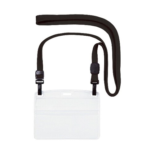 吊り下げ名札 ダブルフック式 ヨコ名刺