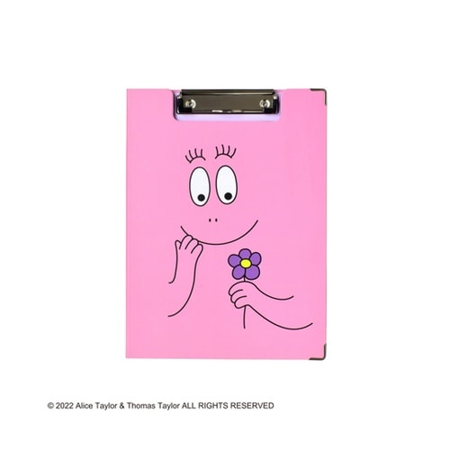 バーバパパ クリップボード ピンク/パー