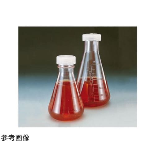 三角フラスコ(PC)(スクリューキャップ