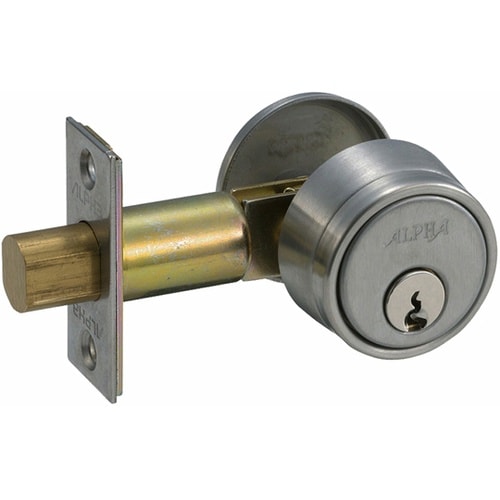 シリンダー本締錠 サテン 2190−32