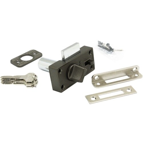 面付本締錠 ブラウン V570B