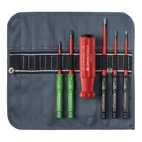 差替式絶縁ドライバーセット 5本組 マイ