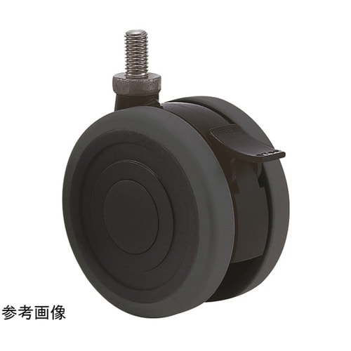 双輪キャスター φ100 自在ストッパー