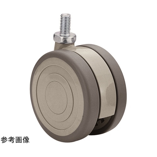 双輪キャスター φ100 自在 ネジ式