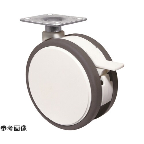 抗菌 双輪キャスター φ100 自在ダブ