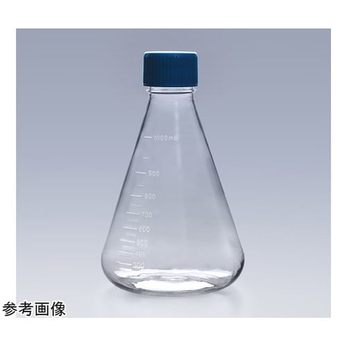 滅菌三角フラスコ 1000mL PC シ