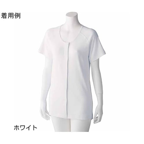 婦人3分袖 ワンタッチシャツ(2枚組)ホ