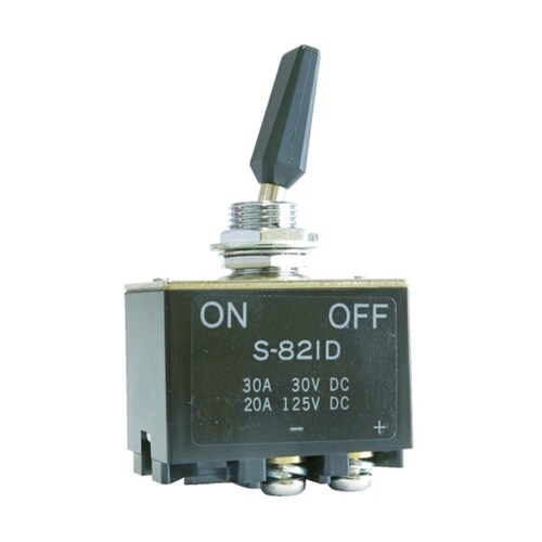 直流負荷専用トグルスイッチ(太陽光発電向