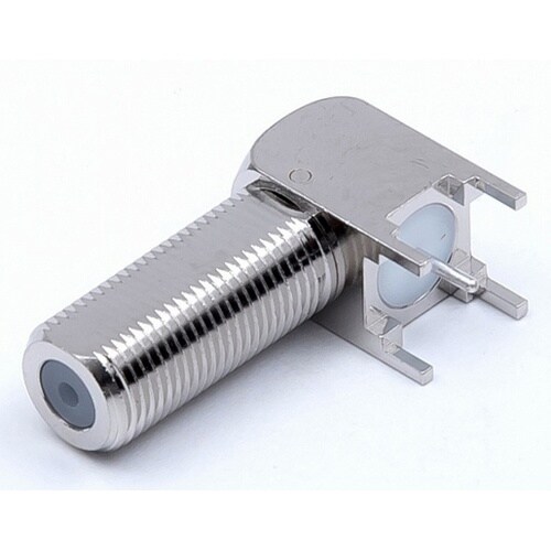 F型コネクタ/プリント基板用レセプタクル