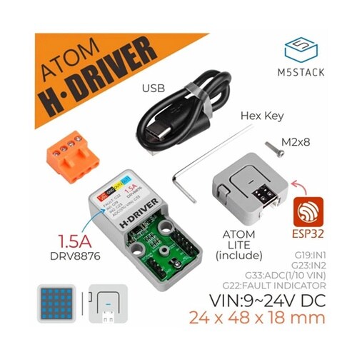 ATOM DRV8876搭載 Hブリッジ