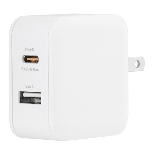 USB−AC充電器 2ポート 20W G