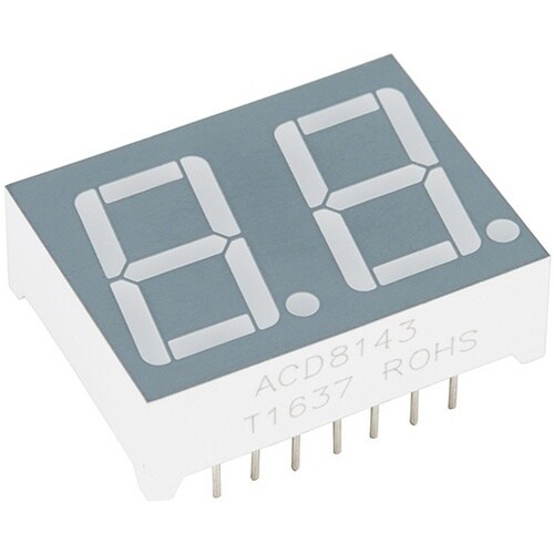 Dual 7−Segment Displ