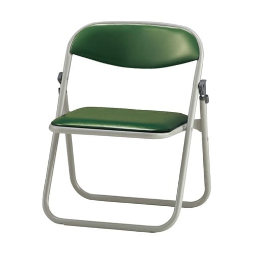 低座高折りたたみ椅子 座高30cm グリ