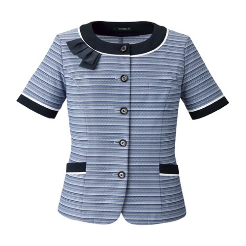 オーバーブラウス AJ0852 ブルー