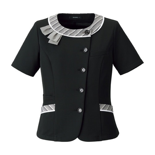 オーバーブラウス AJ0853 ブラック