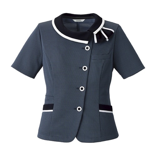 オーバーブラウス AJ0854 ブルーグ