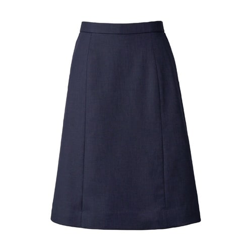 Aラインスカート BCS2708 ネイビ