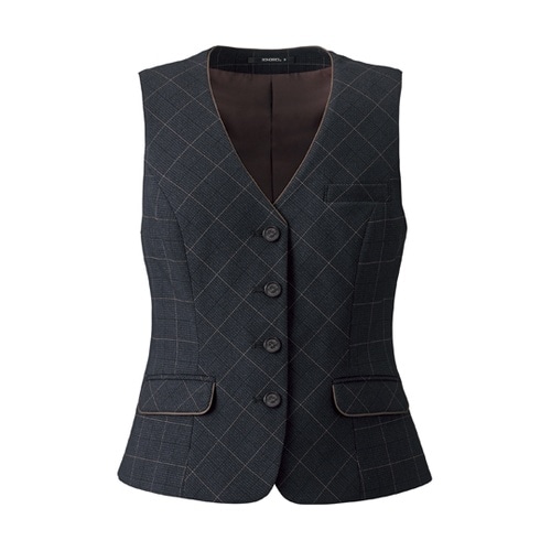 ベスト AV1285 グレイ×ピンク 7