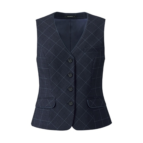 ベスト AV1285 ネイビー×ブルー