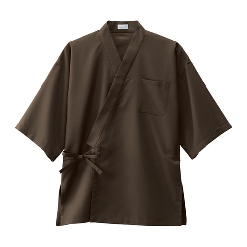 作務衣(上衣)FJ0709U ブラウン