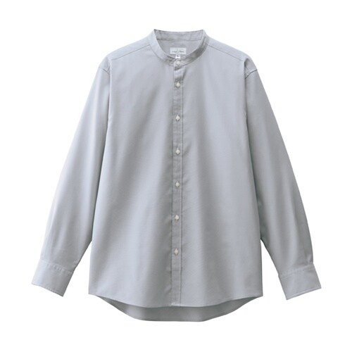 バンドカラー長袖シャツ FB4567U