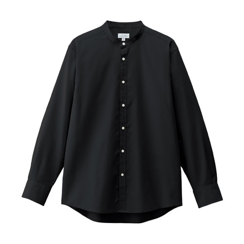 バンドカラー長袖シャツ FB4567U