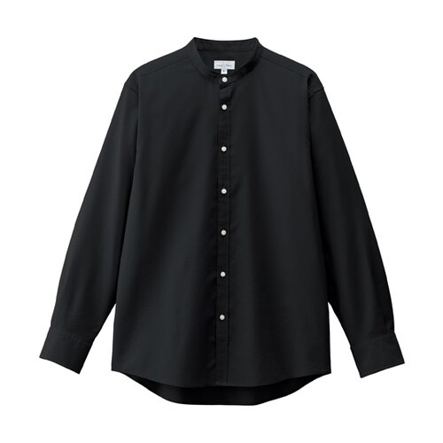 バンドカラー長袖シャツ FB4567U