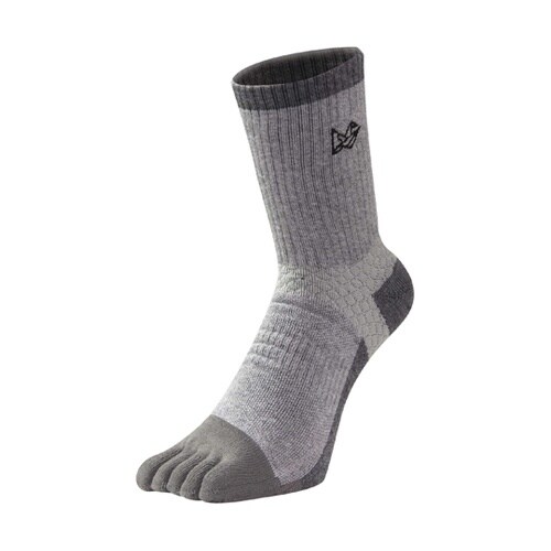 メリノウールミドルソックス 5指タイプ