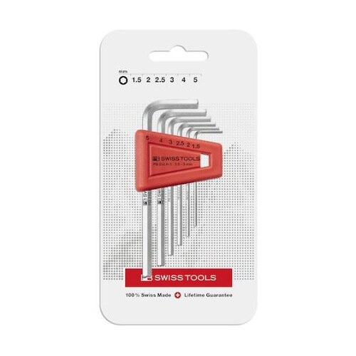 六角棒レンチセット6本組(ブリスターパッ