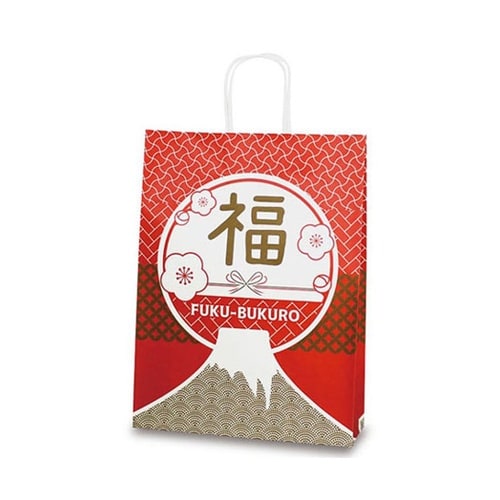 紙袋 自動紐手提袋 T−8 Mt.福 2