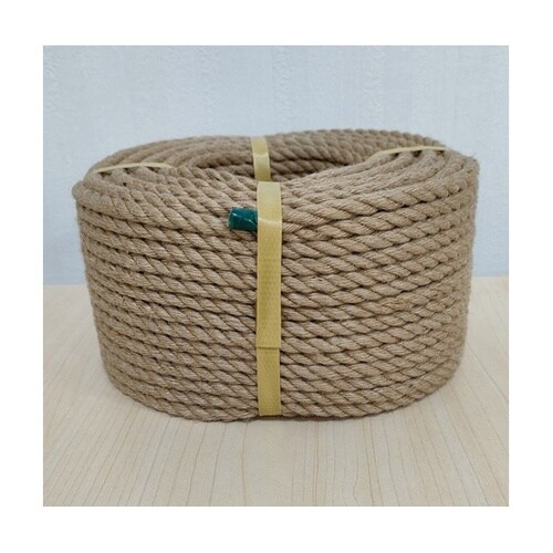 ジュート麻ロープ 6mmΦ×50m 2巻