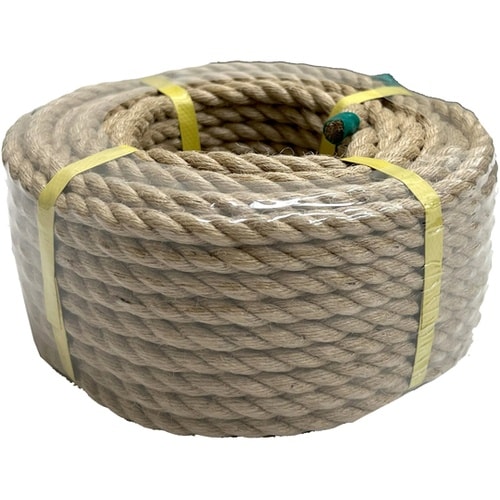 ジュート麻ロープ 9mmΦ×20m 3巻