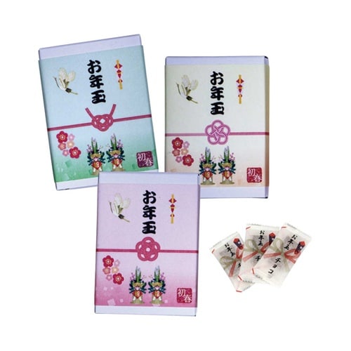 おみくじ付きお年玉チョコ 80個 38−