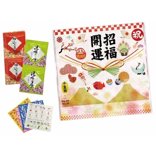 招福 昆布茶・梅昆布茶パック 100個