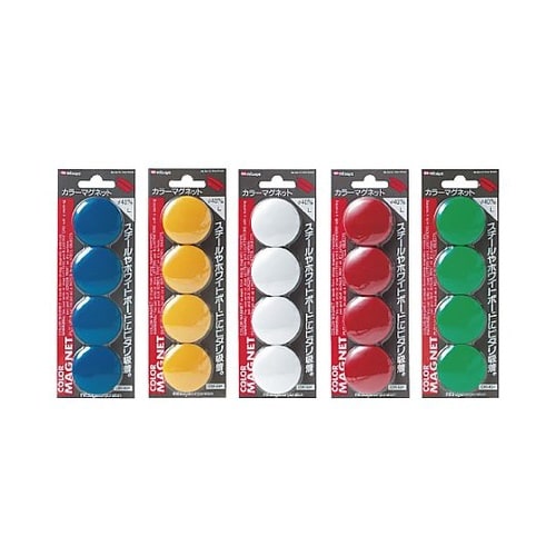 カラーマグネット大 4個×10箱入 CM