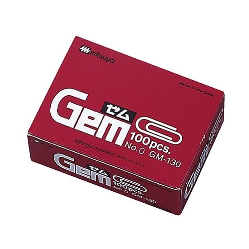 ゼムクリップ特大 100本×10箱入 G