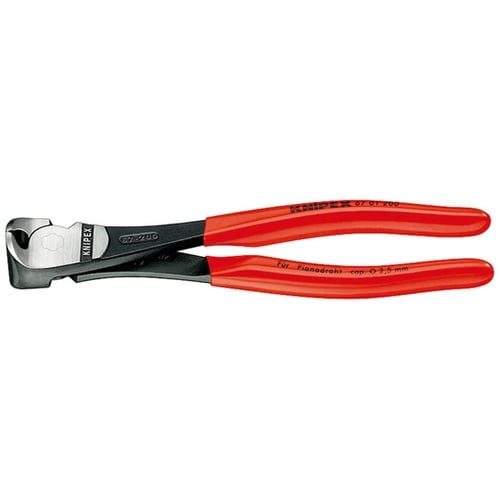 ハイレバーエンドニッパー 黒防錆コート