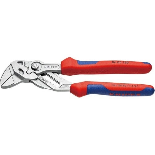 プライヤーレンチ パック入り 180mm