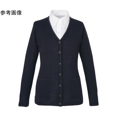 ENJOY カーディガン ロング丈 ネイ