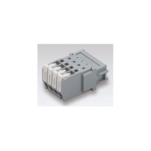 2ピース型スクリューレス端子台(レセプタ