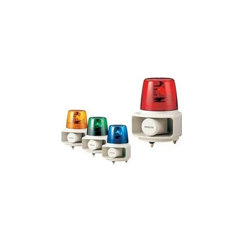 ホーンスピーカ一体回転灯 黄 RT−10