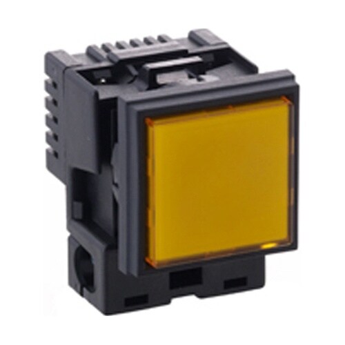 φ22短胴表示灯角形 HW2P−1JRH