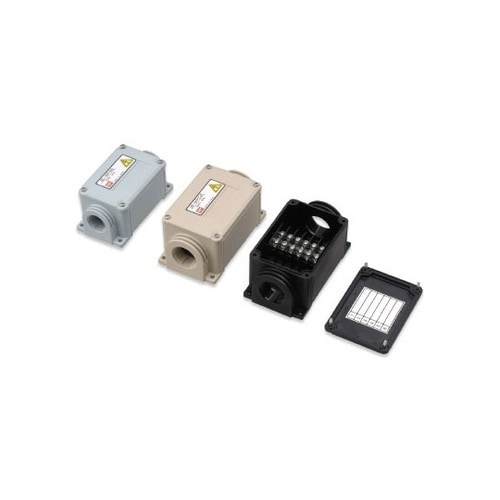 防水中継ボックス 耐油 黒 JB−WS3