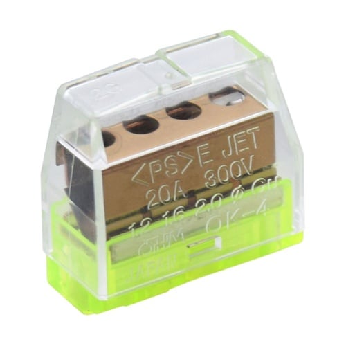 OKコネクタ 透明黄 OK−4