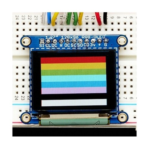 1.27インチ 16ビット色のOLEDデ