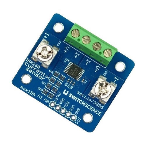 INA260 電流センサ max15A
