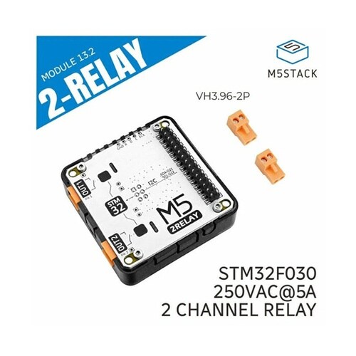 M5Stack用2チャンネルACリレー1