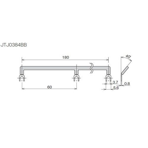 ショートバー JTJ0384BB
