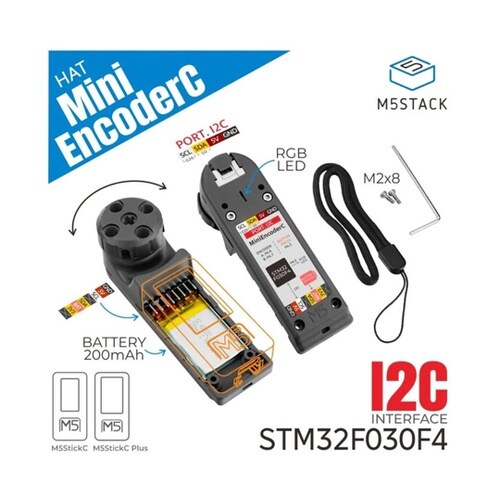 M5StickC ミニエンコーダHAT